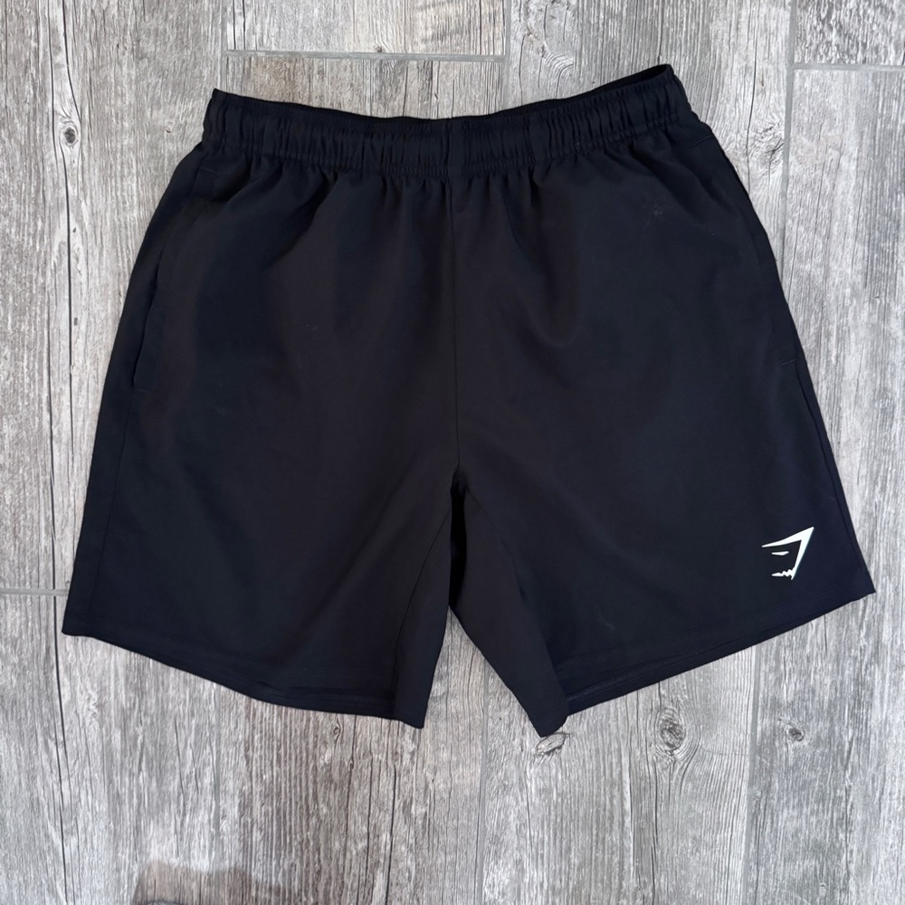 Gymshark Men’s Active Workout Gym Shorts Black Small